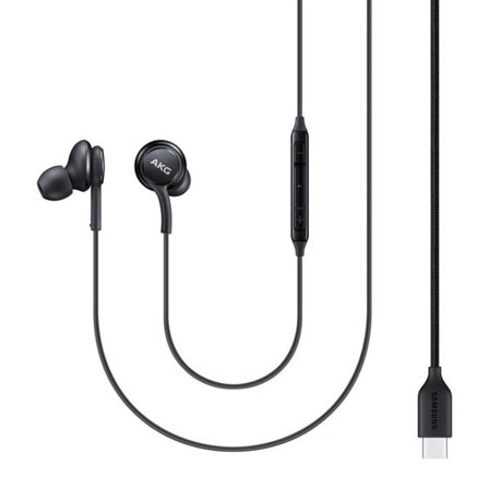 Samsung AKG EO-IC100BBEGEU trådbundna in-ear USB-C-hörlurar - svart