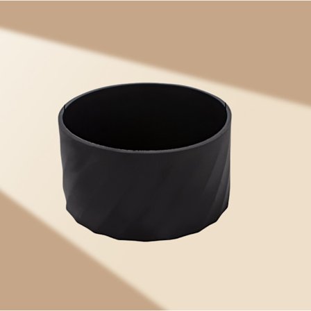 Skridsikker silikone støvle til Stanley kop tilbehør 7.5cm