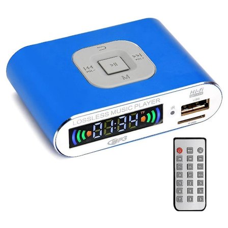 Bluetooth 5.0 Audiomodtager, Mp3 Digital Musikafspiller, Fm R