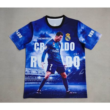 25-26 Real Madrid CF NR.7 RONALDO Spesialutgave Fotball T-skjorte S-2XL