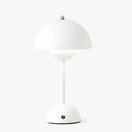Nordisk Uppladdningsbar Blomma Bordslampa Sängbordslampa Bordslampa Svamp Sovrum Bordsdekoration Nattbordslampa Nattlampor[hk]