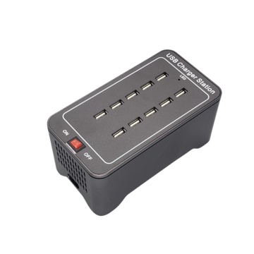 Multiladdare Med 10 USB-Uttag