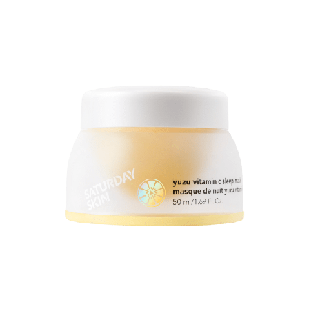 Saturday Skin Yuzu Vitamin C Sleep Mask 50ml Ansiktsmask & peeling Unisex