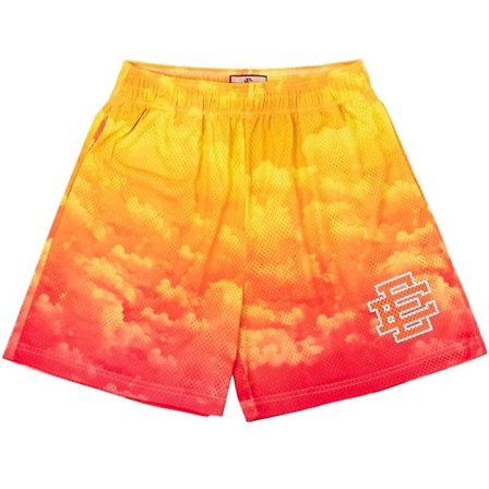 Eric Emanuel Camo Tryckta Shorts Herr Dam Mesh Shorts Gym Sport Träning Basket Sommar Snabbtorkande