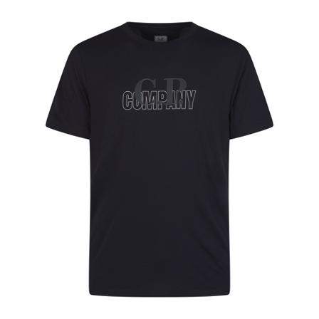 C.p. Company T-Shirts , Blauw , Heren , Maat: M