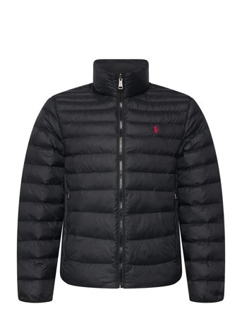 P-Layer 2 Packable Quilted Jacket Black Ralph Lauren Kids