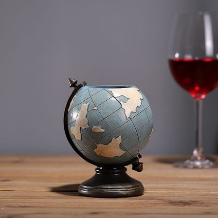 1 stk Globe Blyant- og Penneholder Vintage Blyantkopp Vintage