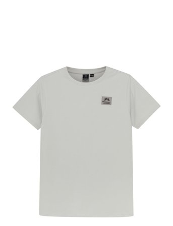 Indian Blue Jeans T-Shirt Badge And Backprint - Grey - 116