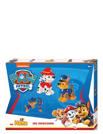 Hama Hama Midi Gift Box Paw Patrol 3D 4000 Pcs. - Multi/patterned - ONE SIZE