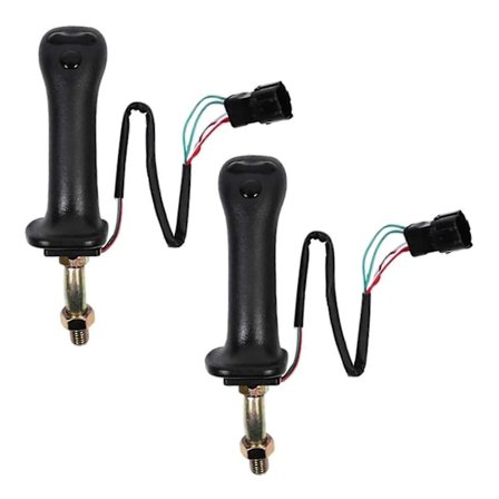 2x 3-painikkeinen kaivinkoneen joystick-kokoonpano Doosan Dh Dx150 215 225 300 370-9c vasemmalle Zy