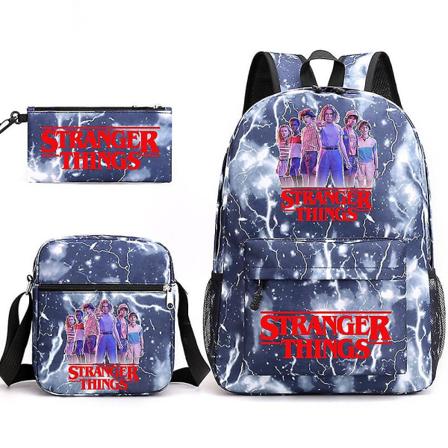 Stranger Things Ryggsäck 3st Set Barnpresent