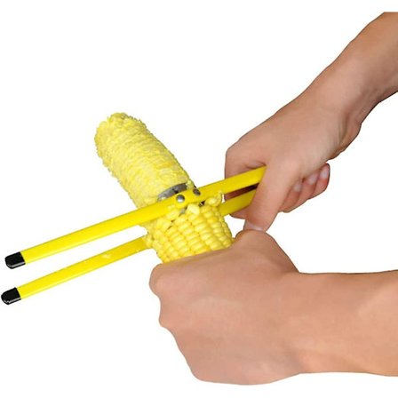 Majskolvskalare, Majsskärare, För Matlagning, Picknick, Grillning, Kök, Nödvändig, Manuell, Snabb, Effektiv, Majskolvskalare