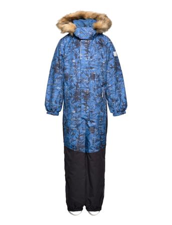 Kids' Reflective Winter Snowsuit Bergen Outerwear Coveralls Snow/ski Coveralls & Sets Multi/mönstrad Reima