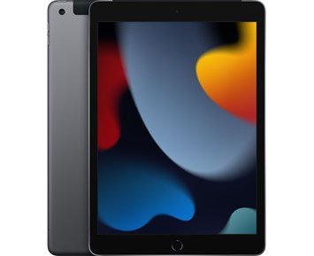 Apple-iPad (9th gen) 10,2" Wi-Fi + Cellular 256GB Space Grey - B-vare-Utrolig kapasitet. Umiskjennelig iPad.-Handheld computers-Data og nettbrett