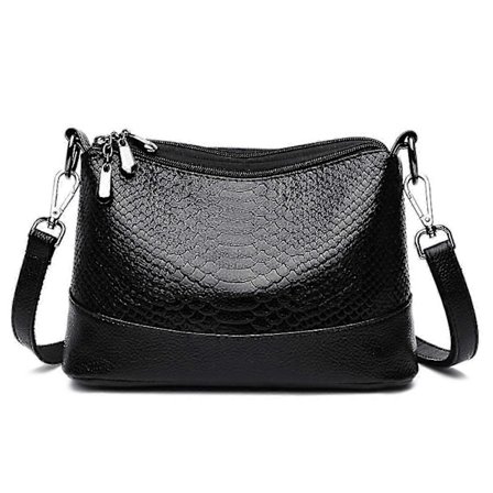 Svart Elegant Handväska Dam