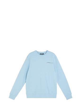 Throw Crew Neck T-shirts Long-sleeved Blå J. Lindeberg*Betinget Tilbud