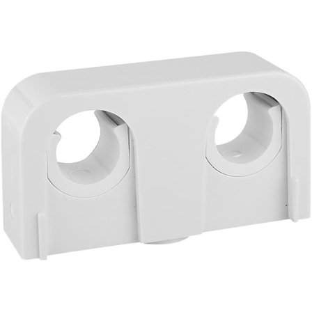 Faluplast Snap 14090 Rørklemme dobbel, 16/20 mm, hvit, Installasjon