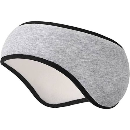 Justerbare lyddempende ørevarmere for kvinner (grå, A)