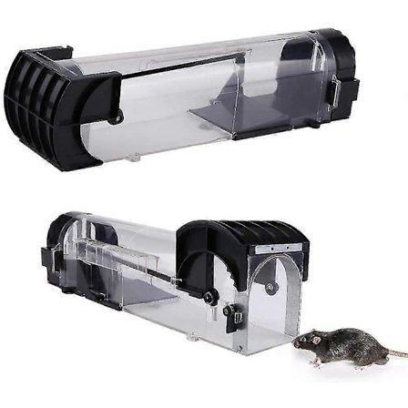 Humane Musefælder Indendørs Udendørs Levende Fangst Fang Mus Levende