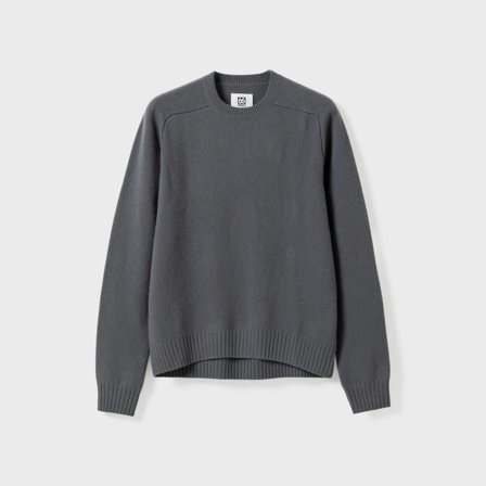 66 North men's Reykjavík Wool Sweater Tops - Stone Gray - M