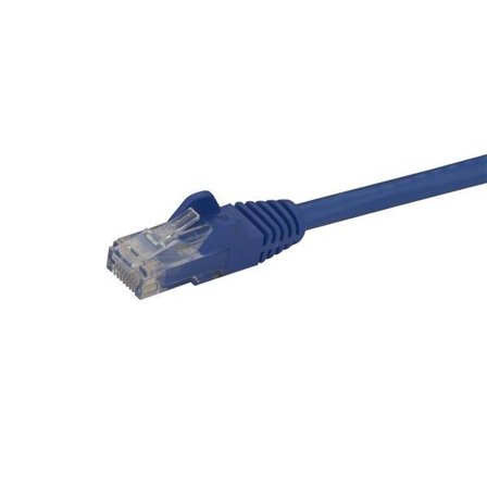 StarTech 2m CAT6 Ethernet Cable, 10 Gigabit Snagless RJ45 650MHz 100W PoE Patch Cord, CAT 6 10GbE UTP Network Cable w/Strain Relief, Blue, Fluke