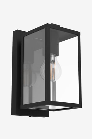 EGLO - Vägglampa Budrone - Svart - Vägglampor - Från Homeroom