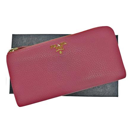 Prada Vintage Wallets & Cardholders Pink, Dame Vintage Accessories, Størrelse: ONE Size