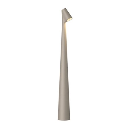 Elegant Slim Conical Stam Bordslampa Portabel Dimbar Led Sculpting Light Dec