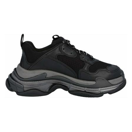 Balenciaga Vintage Pre-owned Triple S Sneakers Sort, Herre Vintage Sko, Størrelse: 43 EU