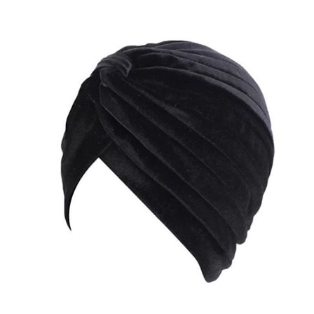 Turban in luxurious velvet in several colors hat