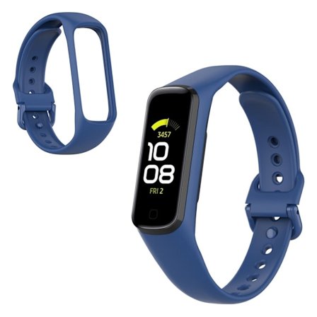 Samsung Galaxy Fit 2 silicone watch band - Dark Blue