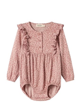 MarMar Copenhagen Leo Roma Frill Ls - Pink - 74