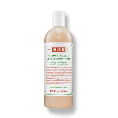 Kiehl's Made for All Gentle Body Cleanser 500ml, Hudpleje, Kropspleje, Bodywash