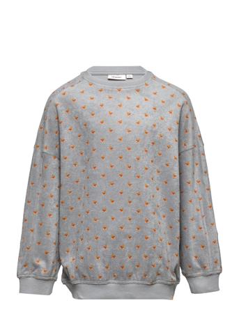 Nmmevald Ls Over D Sweat Au Lil Grey Lil'Atelier