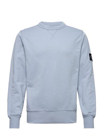 Monogram Sleeve Badge Cn Sweat-shirt Genser Blå Calvin Klein Jeans