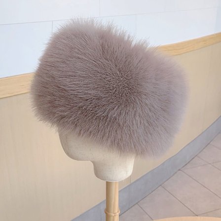 Faux Fur Hat Russisk Hat MOCHA