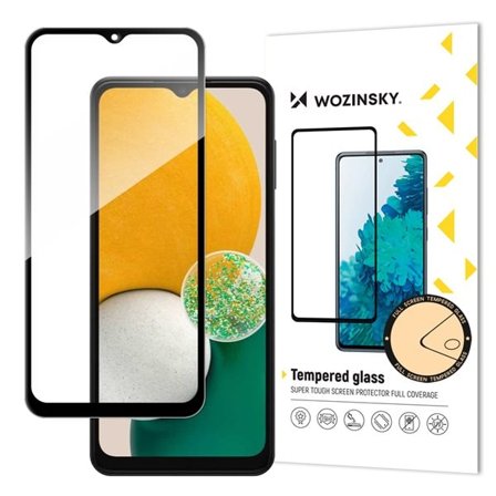 Wozinsky Super Tough Full Glue Hærdet Glas til Samsung Galaxy A13/A23/A23 5G/M13 Black
