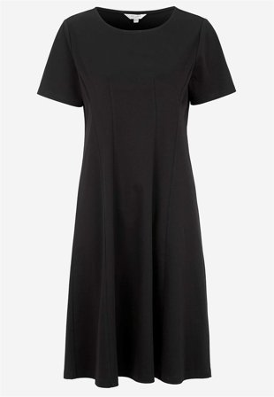 Cellbes of Sweden - Stretchy Premium Jersey-kjole i svart for damer i størrelse 34/36