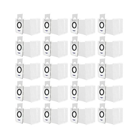 20 stk. D-pose til Deebot X1/x1 Omni/t10 Turbo/t10 Omni/t20 Pro /t20 Omni/ T20 støvsugerpose