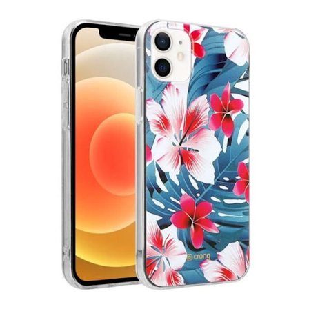 Crong Flower Case - Cover til iPhone 12 Mini (mønster 03) - 5907731986663