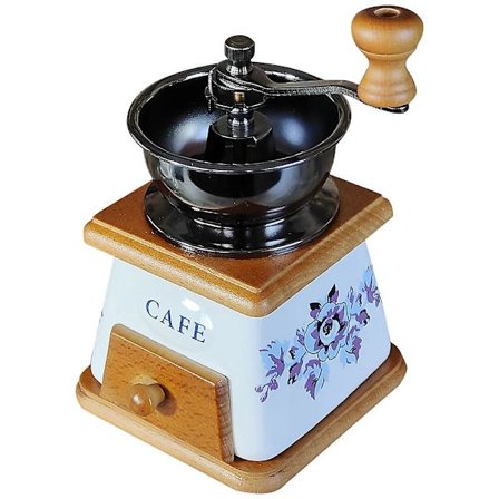 Manuell Kaffekvarn Ny Keramisk Handkvarn Liten Kaffepulverkvarn Hushållskvarn Keramisk Slipkärna