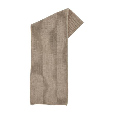 Closed, Ribbed Knit Scarf Beżowy, Mężczyzna, Rozmiar: ONE Size