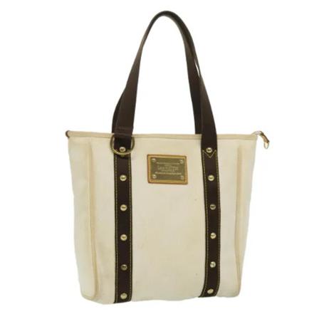 Louis Vuitton Vintage, Pre-owned Tote Bag Wit, Dames, Maat:ONE Size