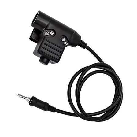 Til Yaesu Vertex U94 PTT Headset Adapter til VX-6R, VX-7R, FT-270