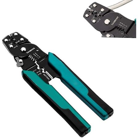 65 Firkant-i-ett Manganstål Kabelavstriper Tang, Multifunksjonsverktøy Tang, Kabelavstriper, Kabelkutter, Kabelkrimper, Whic