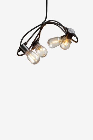 Konstsmide - Lisäsarja, 20 kirkasta LED-lamppua - Musta - Valoköynnökset - - Homeroom