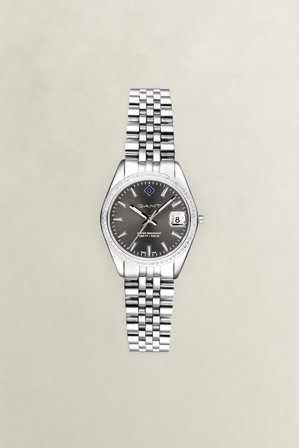 GANT Damen Armbanduhr Sussex Mini Bijou (ONE SIZE) Grau