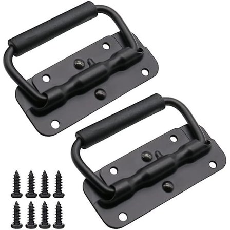 Jousikuormakahva 2 kpl Heilwiy Taitettavat laatikkokahvat 100 mm