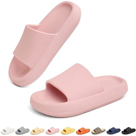 Pink skridsikre brusebadsslippers svømmebassin sandaler badeslipper