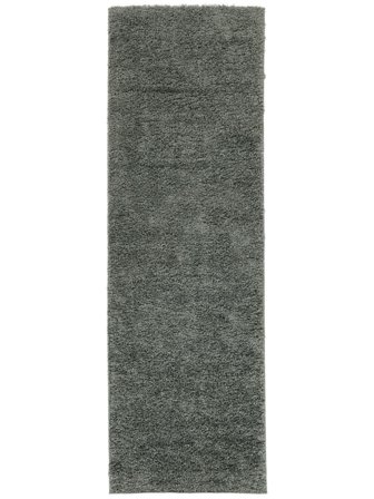 Tappeto Peloso Piccolo Aris - Verde 80X250 In Stile Scandinavo